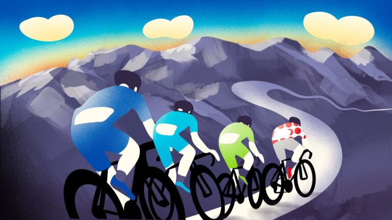 Pogacar, Evenepoel, Del Toro et Seixas en lutte lors de la 19e étape au sommet de l’Alpe d’Huez