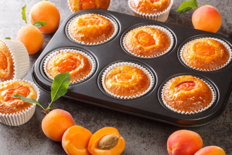 Recette de muffins au yogourt à l’abricot pour une alimentation équilibrée et saine.