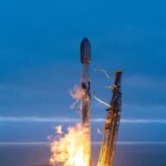 SpaceX lance 24 satellites Starlink avec la fusée Falcon 9 depuis la Californie.