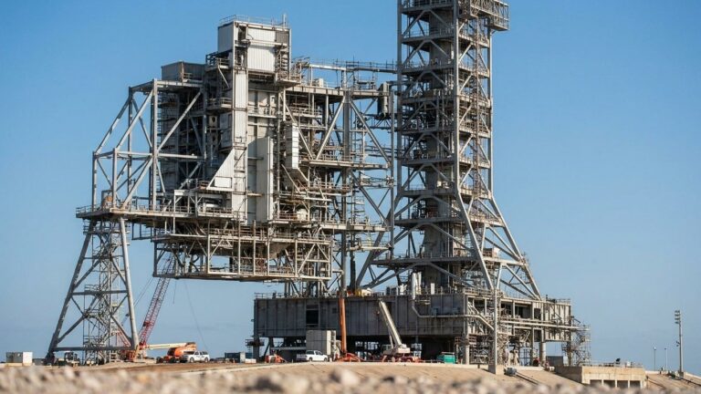 Coût de la tour de lancement : 1,5 milliard de dollars pour un projet non opérationnel