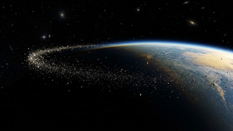 Débris du satellite chinois de 2007 : le plus grand nuage de fragments en orbite identifié.