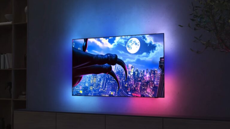 Philips réduit le prix de son TV OLED pour les phases finales de la Coupe du monde.
