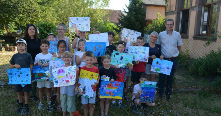 Bernardswiller : des écoliers récompensés pour leurs dessins lors d’un concours local.