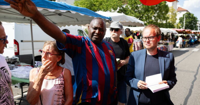 Le marché de la Cité de l’Ill à Strasbourg pourrait être déplacé sur le parvis, selon Pierre Jakubowicz.