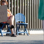 Manifestation des Atsem de l&rsquo;école maternelle du Bauernhof à Eckbolsheim en raison de tensions internes.