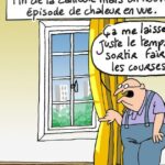 Congé de naissance, canicule et incendies : Laurent Salles illustre l’actualité de la semaine