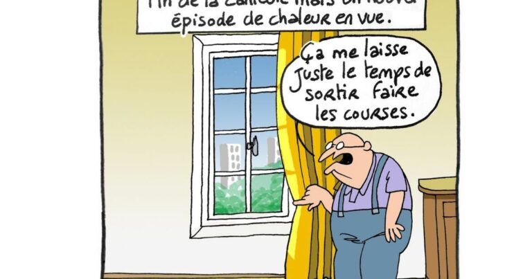 Congé de naissance, canicule et incendies : Laurent Salles illustre l’actualité de la semaine