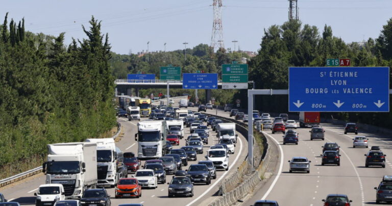 Circulation : 663 kilomètres de bouchons sur les routes françaises, 60 kilomètres sur l’A7