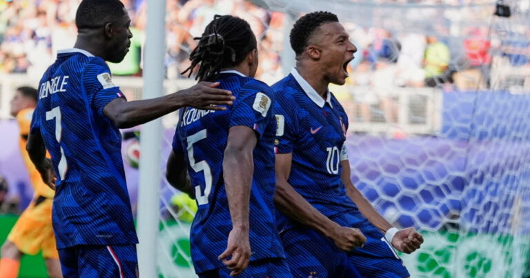 Les Bleus éliminent l’Albirroja et se qualifient pour les quarts de finale de la Coupe du monde.