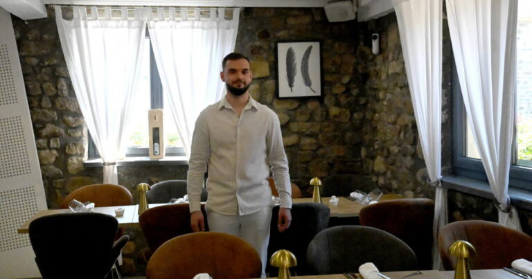 À Roche-la-Molière, l’auberge La Pinatelle privilégie les produits de saison.
