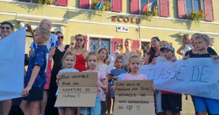 Parents de Steinbrunn-le-Haut demandent l’ouverture d’une classe supplémentaire pour la rentrée.