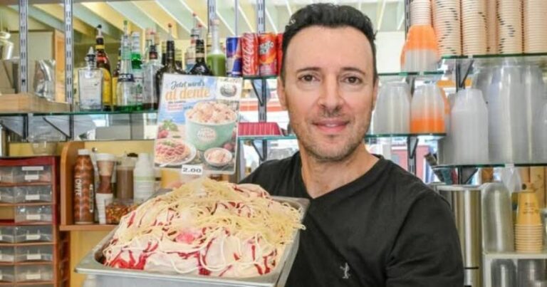 Allemagne : un chef de Karlsruhe crée un dessert à base de vraies pâtes.