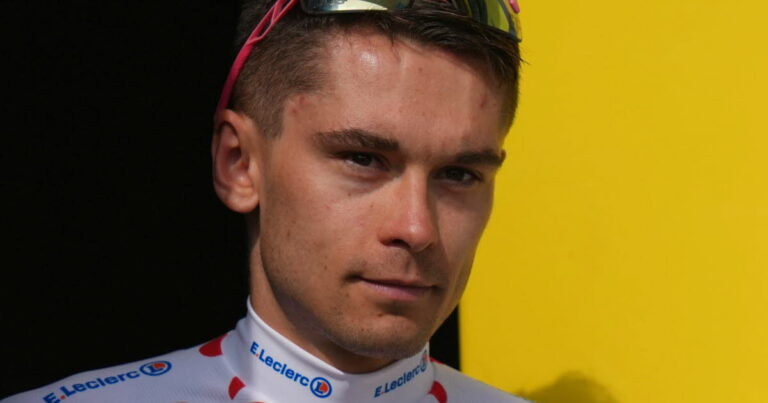 Alex Baudin, cycliste français, prépare son Tour de France entre petits pois et haute montagne.