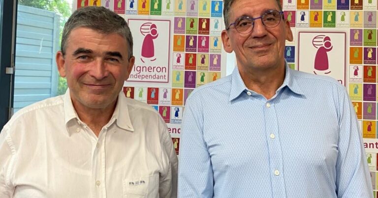 Eric Casimir élu président des vignerons indépendants en France.