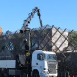 Travaux de toiture en cours à la Maison de l’enfance de Drulingen.