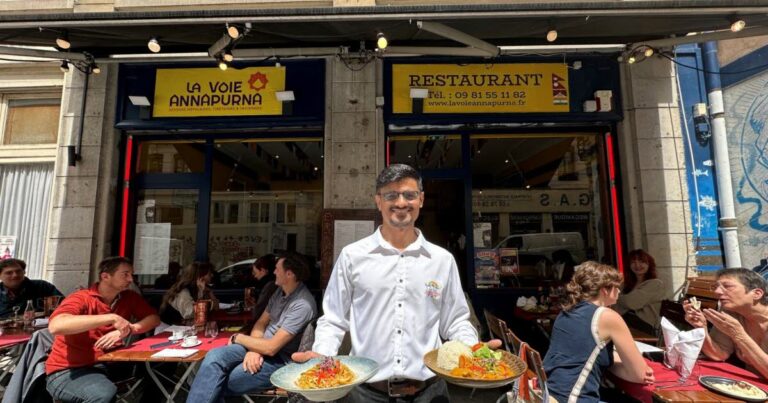 La Voie Annapurna : un nouveau restaurant indien ouvre rue de la Martinière à Lyon.