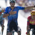 Mathieu van der Poel remporte la 9e étape du Tour de France à Ussel après un final tendu.