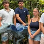 Des apprentis de l&rsquo;UFA Stanislas à Wissembourg réalisent une reproduction en tôle du vélociraptor « Blue »