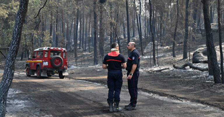 Canicule : fin de la vigilance rouge en France, un pompier impliqué dans un incendie à Fontainebleau