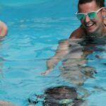 Les jeunes d&rsquo;Eckbolsheim inaugurent la piscine itinérante de Carava’nage.