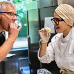Des macarons aux couleurs des maillots au Tour de France 2026 pour célébrer les équipes.