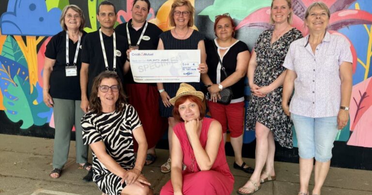 Cernay : un don de 500 € pour soutenir la classe verte de l’établissement scolaire local.