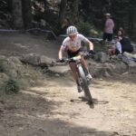 Loana Lecomte remporte son cinquième titre national de VTT à Superdévoluy.