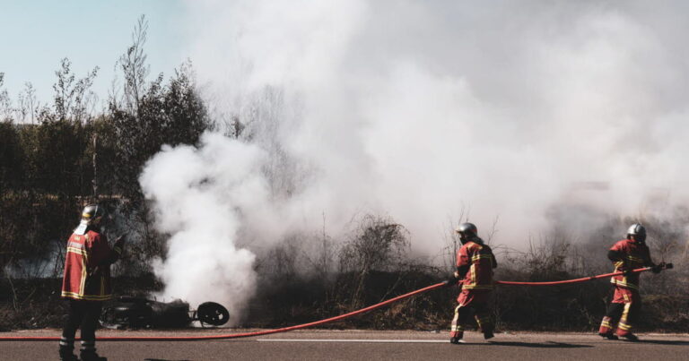 Incendie près de Draguignan : 150 personnes évacuées, un pompier blessé