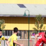 Reprise de l’entraînement des footballeurs à Sainte-Hélène-sur-Isère le 4 août