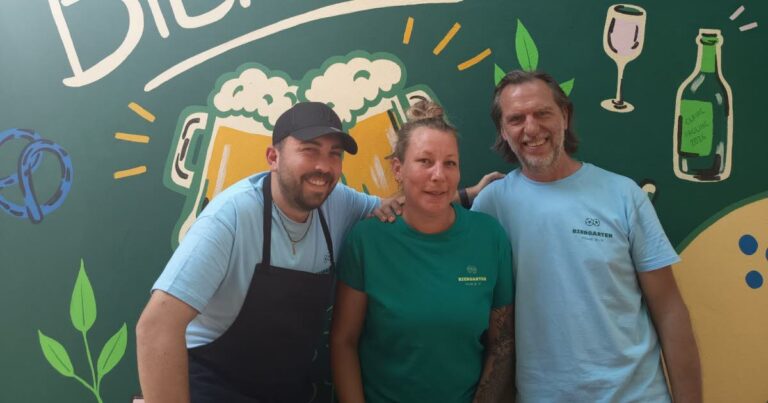 Un biergarten alsacien ouvre sur le quai de l’École à Saverne.