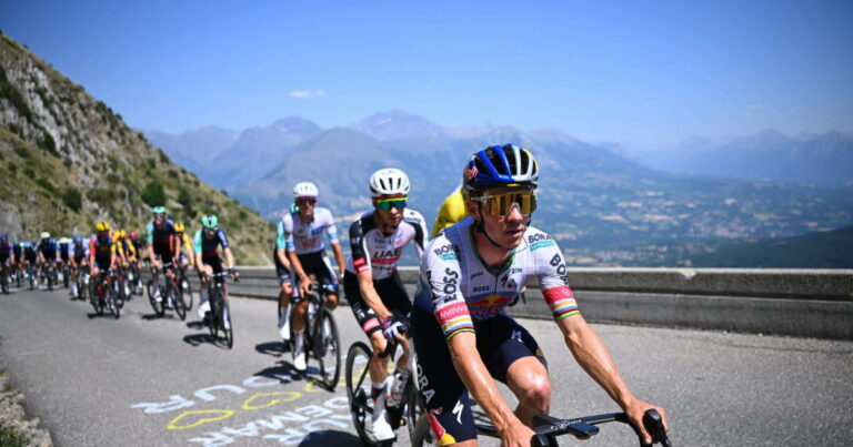 Tour de France 2026 : Lenny Martinez en bonne position, Pogacar en pleine remontée à l’Alpe d’Huez
