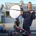 Wissembourg : de jeunes cinéastes en tournage pour leur premier long-métrage local.