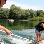 Marckolsheim : une après-midi dédiée à la découverte du ski nautique pour les jeunes enfants.