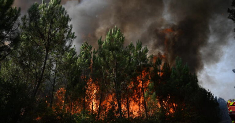 Incendies : dix départements du Centre et de l’Est en vigilance orange aux orages