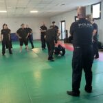 Les réservistes de Nice formés à l’utilisation des armes de force intermédiaire.
