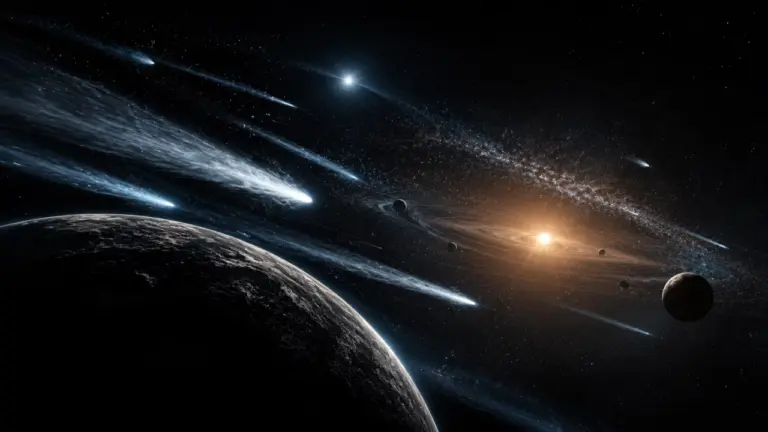Un événement cosmique aurait perturbé le nuage d’Oort et dirigé des comètes vers la Terre.