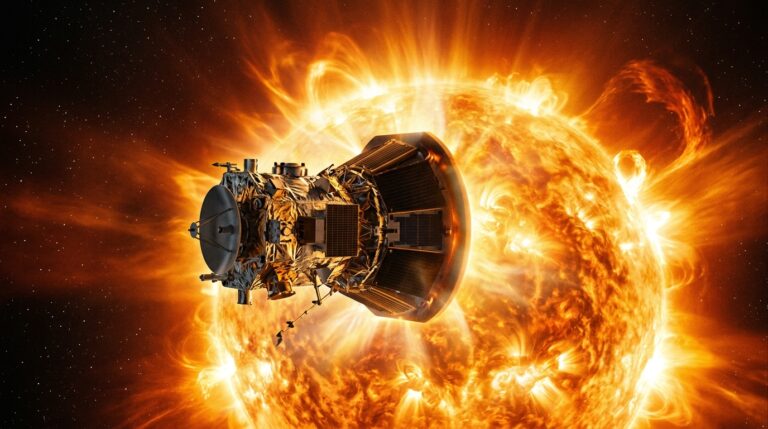 La sonde Parker de la NASA frôle 1 million de degrés sans subir de dommages.