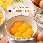 Des chefs partagent 125 recettes pour utiliser les jaunes d&rsquo;œufs en pâtisserie.