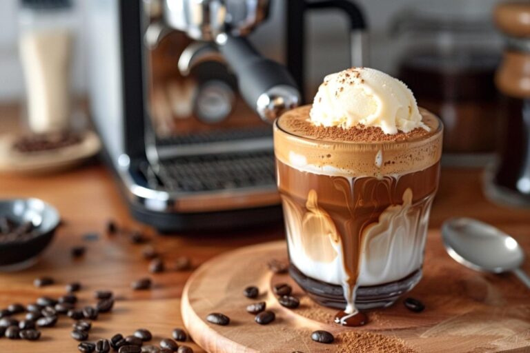 Affogato : préparation et origine de ce dessert italien à base de café et glace