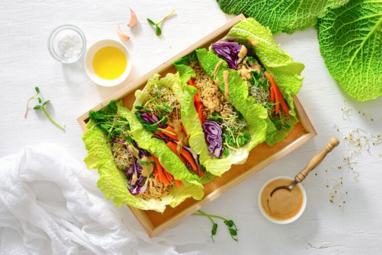 Recette de quinoa et légumes enroulés : une option saine pour les repas équilibrés.