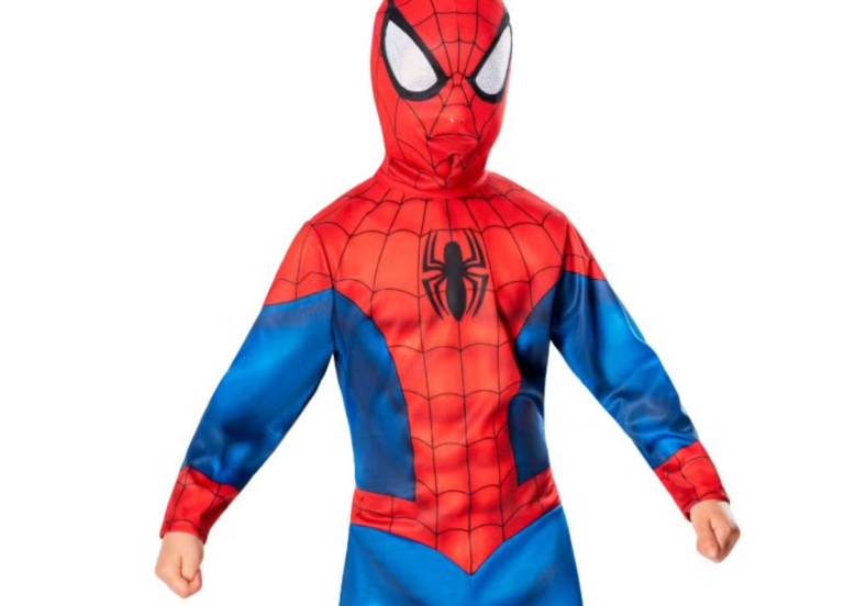 Rappel d’un costume Spiderman pour enfant vendu en France en raison de risques pour la sécurité.