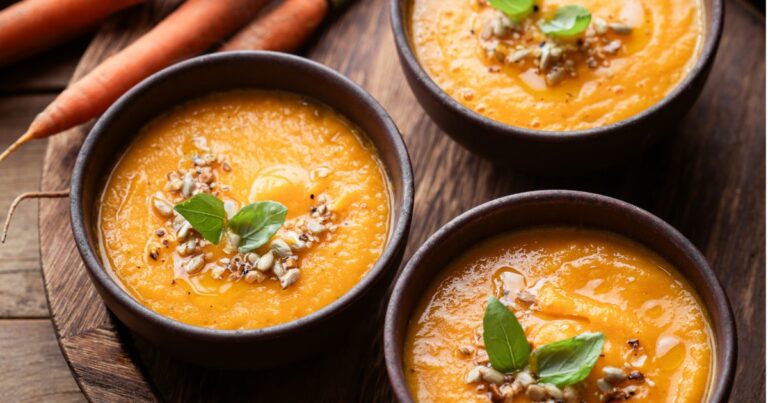 Recette de potage tomates et carottes d’été pour une alimentation saine et équilibrée