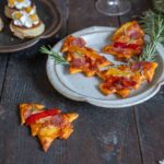 Recette de mini pizzas en forme de sapin pour les fêtes de Noël en France