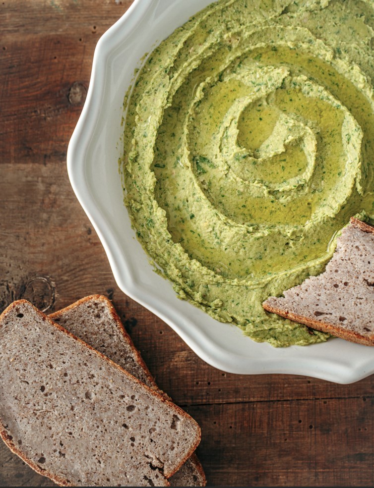 Recette de houmous vert pour un équilibre menstruel optimal