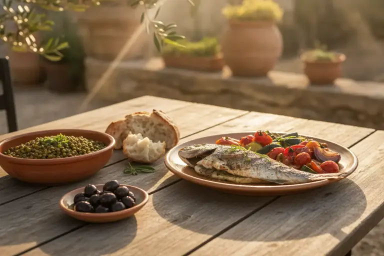 Régime méditerranéen : recommandations nutritionnelles pour les plus de 50 ans.