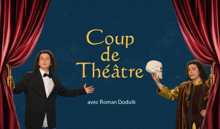 Roman Doduik explore le théâtre dans une websérie diffusée sur Lumni.