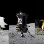 NASA annonce quatre nouvelles missions de lander lunaire.