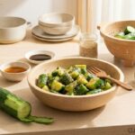 Salade de concombre à l’asiatique : une recette fraîche et croquante pour l’été