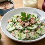 Salade de concombre et thon à la mayonnaise : une recette simple et rapide pour l&rsquo;été