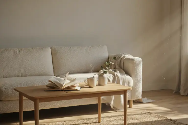 Le minimalisme chaleureux dans l’intérieur réduit le stress, selon des études récentes.